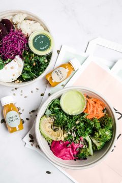 Salad bowl at Urban Greens