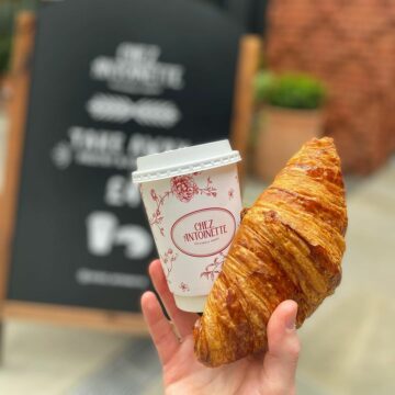 Coffee and Croissant at Orchard Place