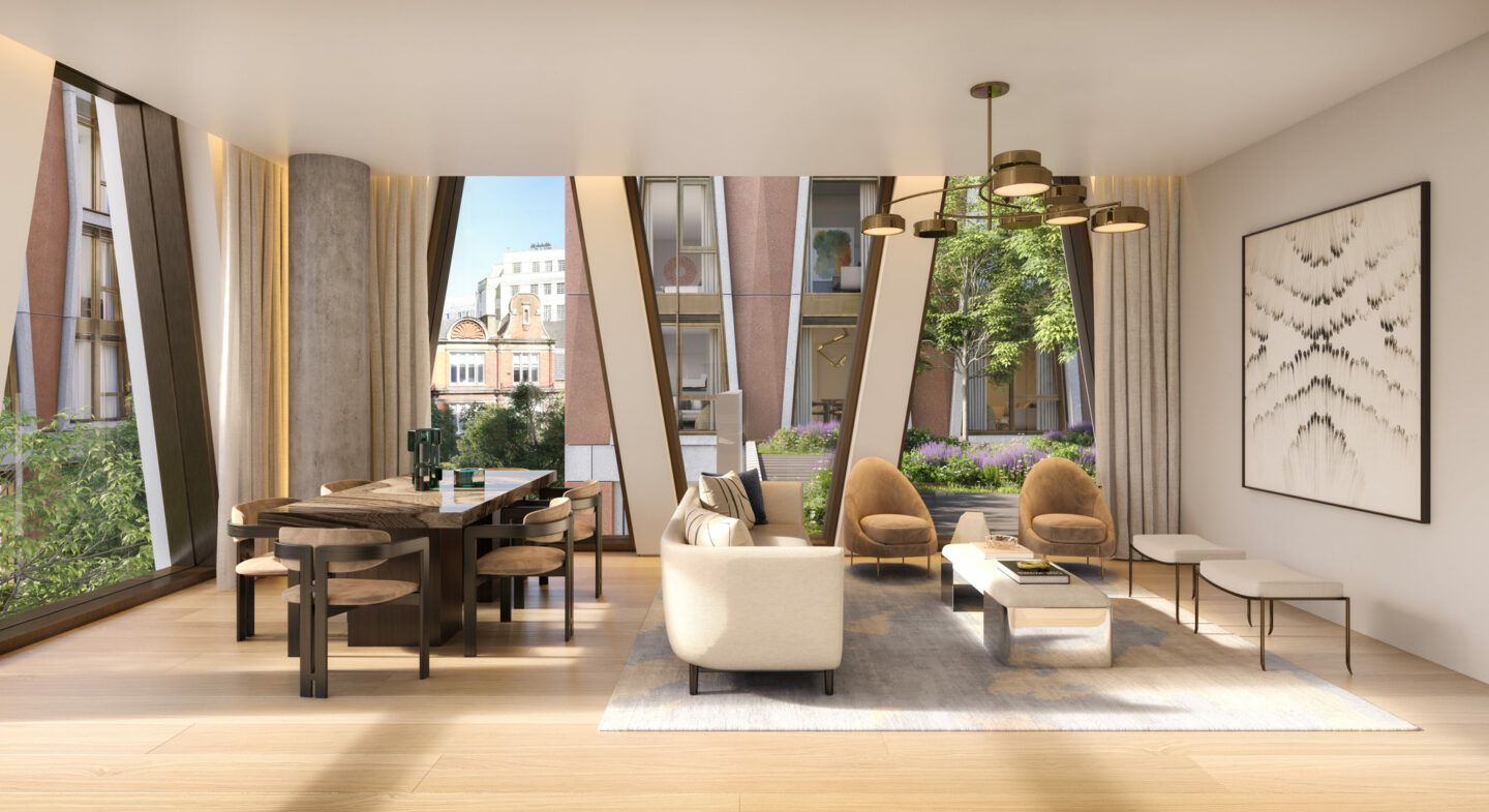 Living room / Dining room at Orchard Place