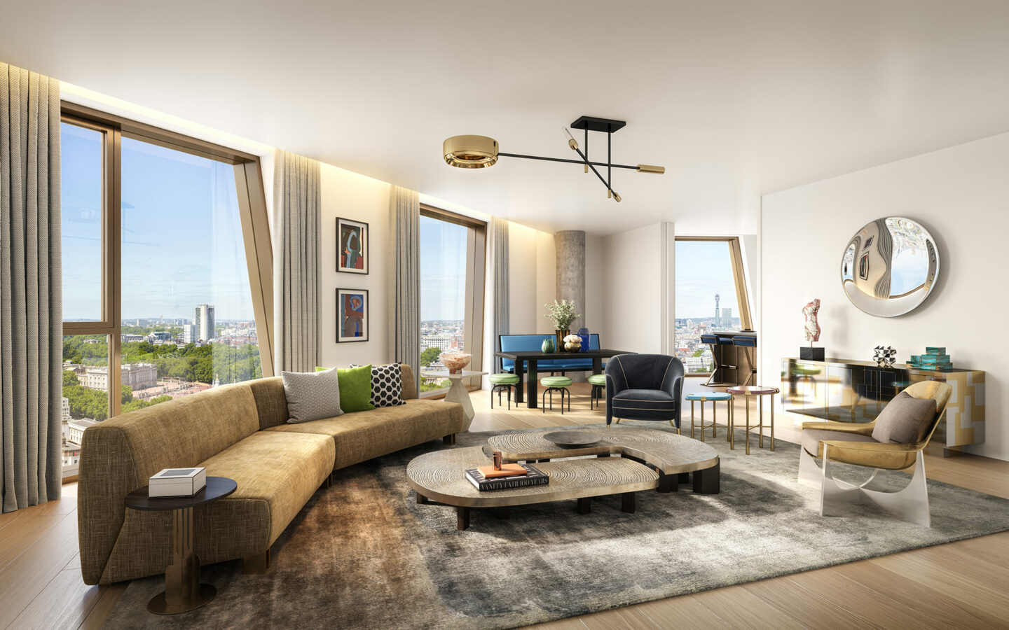 Living room / Dining Room at Orchard Place