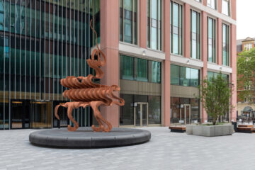 Statue outside Orchard Place